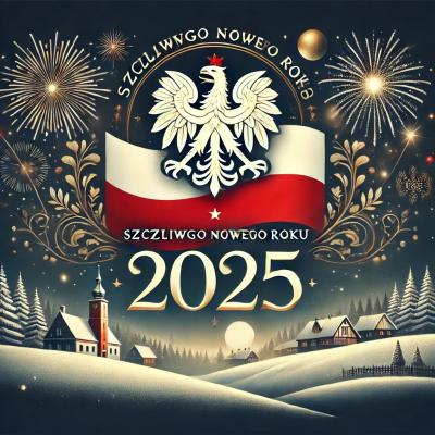 Szczęśliwego Nowego Roku 2025 życzy Centralny Rejestr Dłużników w Polsce!